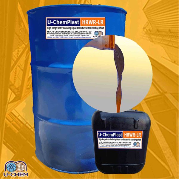 U-ChemPlast HRWR-LR (High-Range Water-Reducing Liquid Admixture with Retarding Effect)