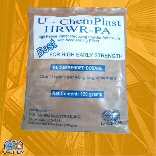 U-ChemPlast HRWR-PA (High-Range Water Reducing Powder Admixture with Accelerating Effect)