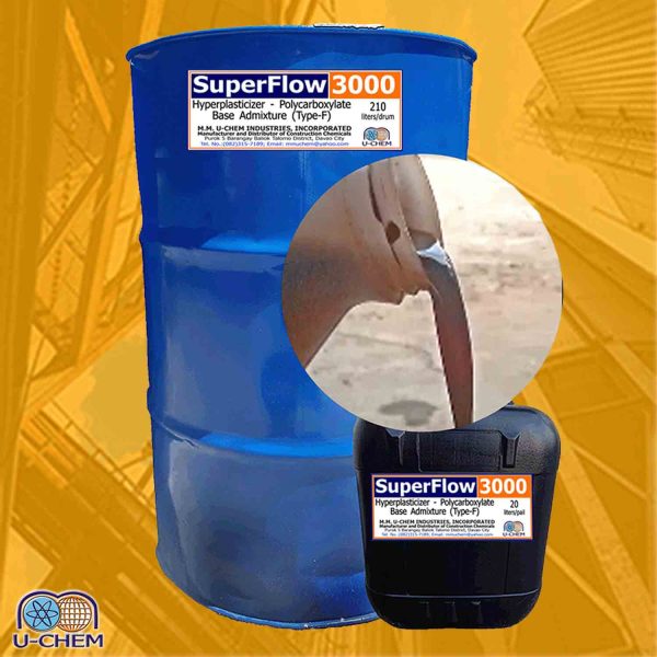 SuperFlow 3000 (Advanced Polycarboxylated Superplasticiser)